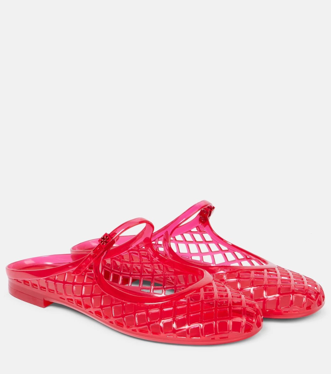 Le scarpe jelly tornano di moda per la primavera? 24 Jelly Mary Jane mules Mellow Tory Burch