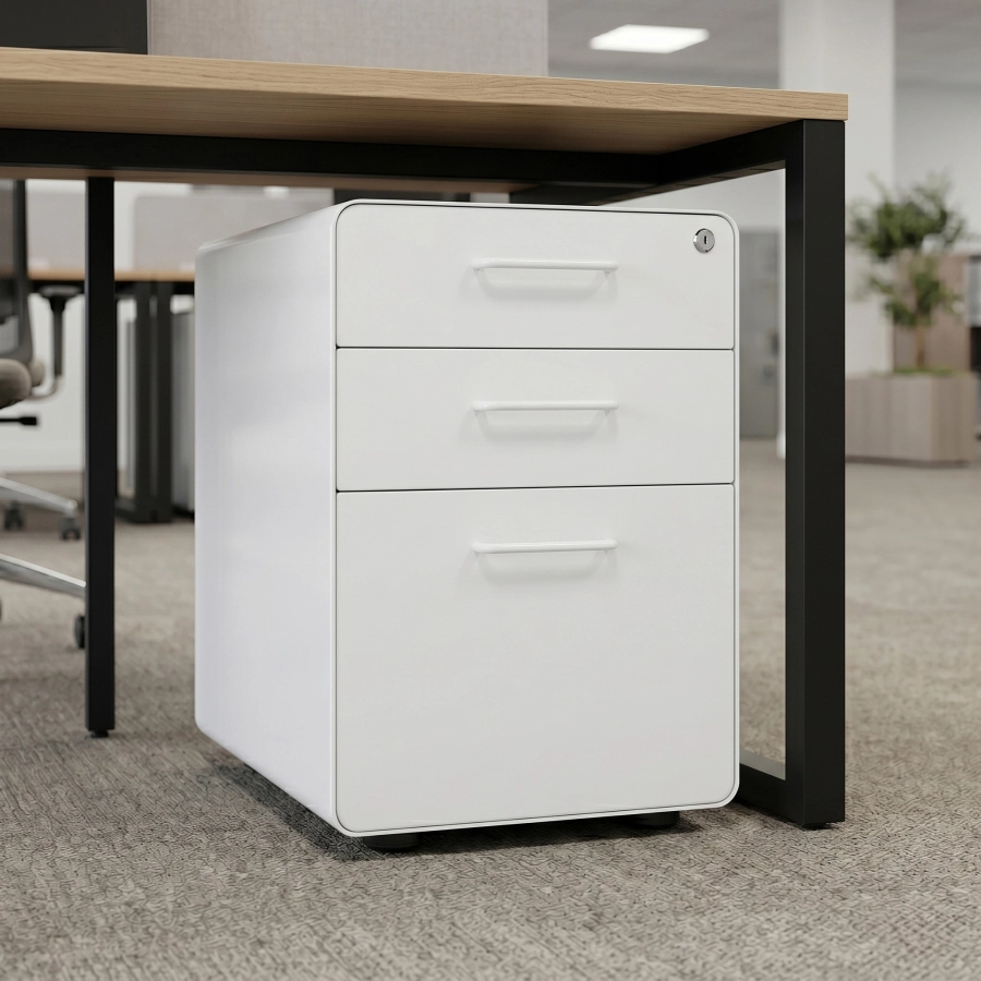 Un home office nordico, tra ordine e delicatezza 5 Lordine visivo segreto di uno spazio ispirante Un home office nordico tra ordine e delicatezza Modalova