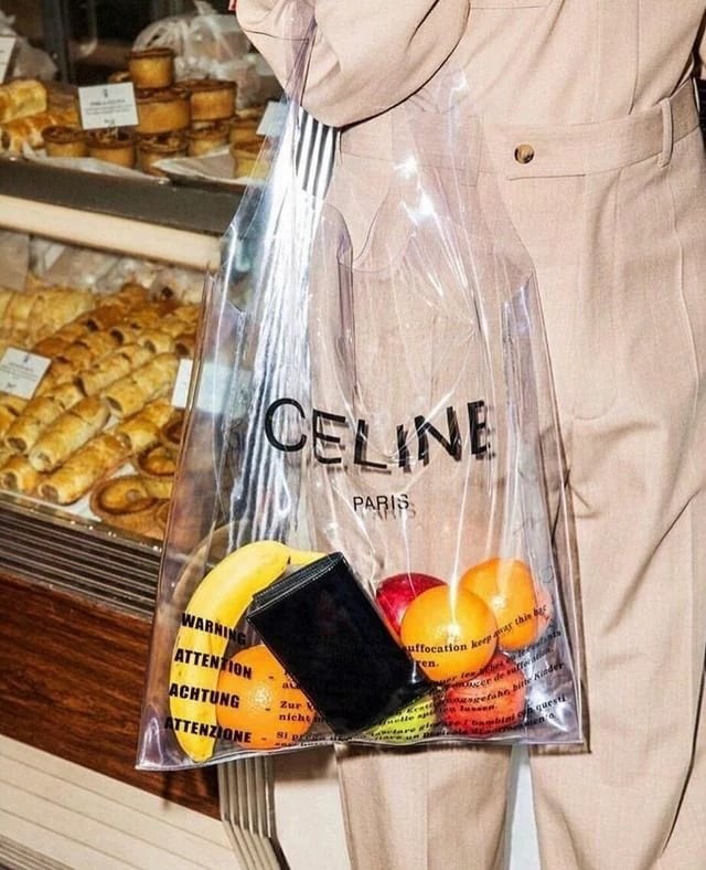 Il jelly Firkin: la versione gelatinosa della borsa più ambita 2 Borsa trasparente Céline