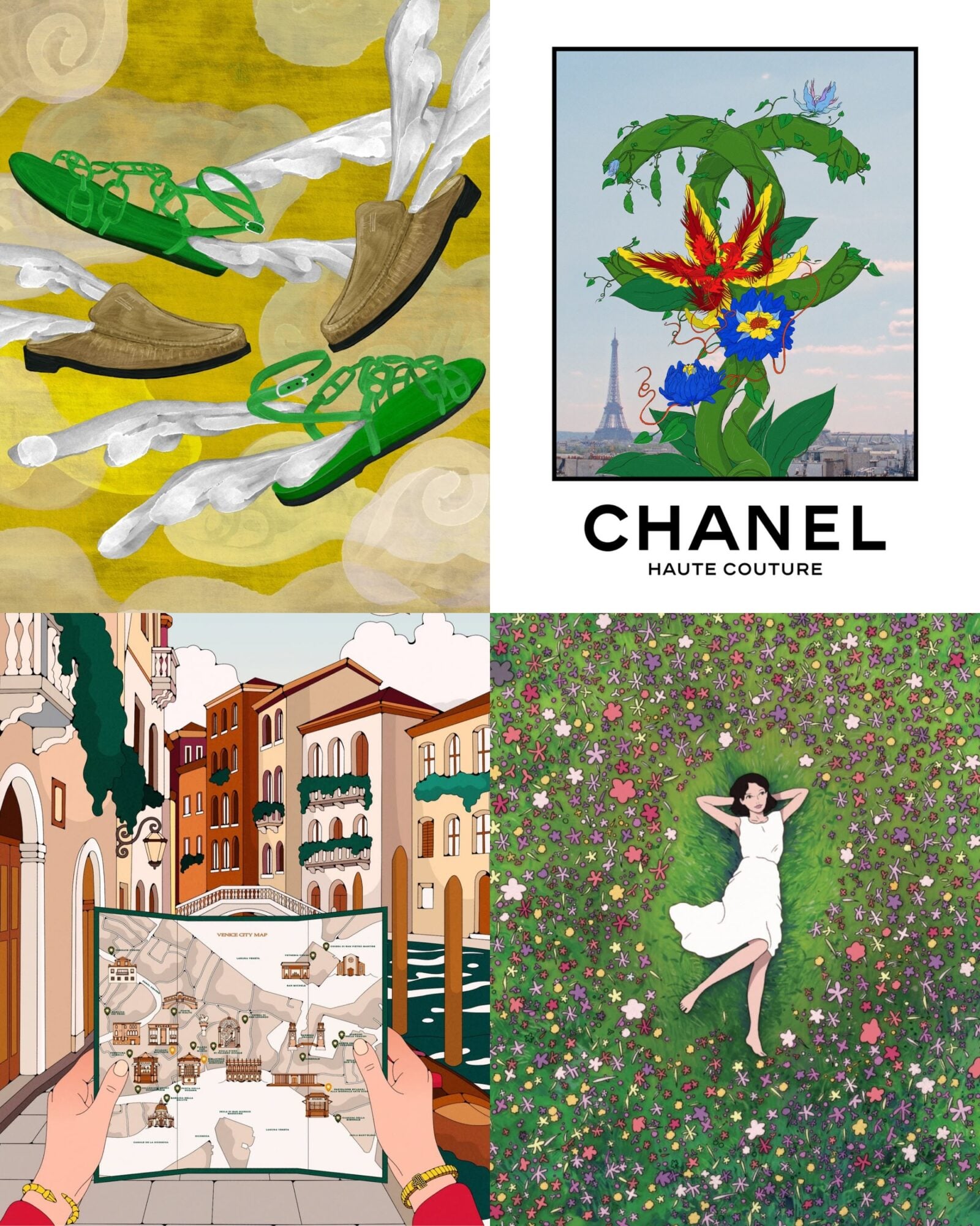 Lusso e animazione: la nuova era della comunicazione? 2 animation et luxe communication dior hermes 1